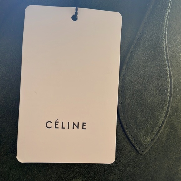 CELINE GREEN SUEDE BAG - Picture 15 of 16